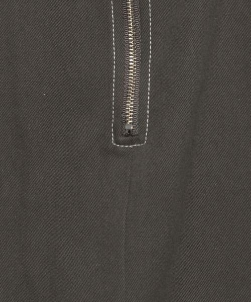 mysty woman（ミスティウーマン）の「フロントZIPナロースカート 106941（スカート・レディース・アイボリー/カーキ/チャコールグレー・FREE）」の15枚目の写真