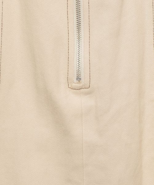 mysty woman（ミスティウーマン）の「フロントZIPナロースカート 106941（スカート・レディース・アイボリー/カーキ/チャコールグレー・FREE）」の17枚目の写真