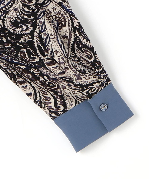 NICOLE white(ニコルホワイト)の「柄デシン切替ワンピース(ワンピース・レディース・その他4/その他1/その他3・FREE)」の16枚目の写真