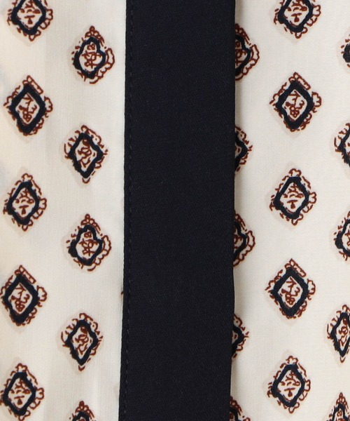 NICOLE white(ニコルホワイト)の「柄デシン切替ワンピース(ワンピース・レディース・その他4/その他1/その他3・FREE)」の13枚目の写真