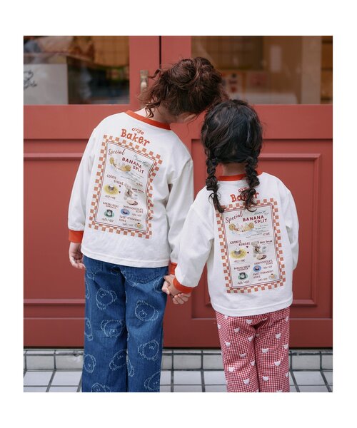 セール】OVGO BAKER×tiny bear 4柄Tシャツ（Tシャツ/カットソー