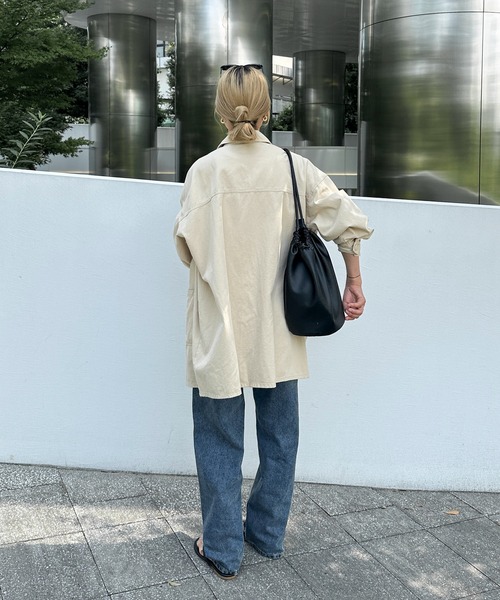 セール】ミリタリールーズジャケット（ミリタリージャケット