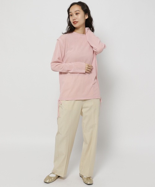 niko and...（ニコアンド）の「キチントEASYハイウエストパンツ（その他パンツ・レディース・アイボリー/ライトグレー/ネイビー・LARGE/MEDIUM）」の14枚目の写真