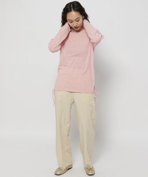 niko and...（ニコアンド）の「キチントEASYハイウエストパンツ（その他パンツ・レディース・アイボリー/ライトグレー/ネイビー・LARGE/MEDIUM）」の15枚目の写真