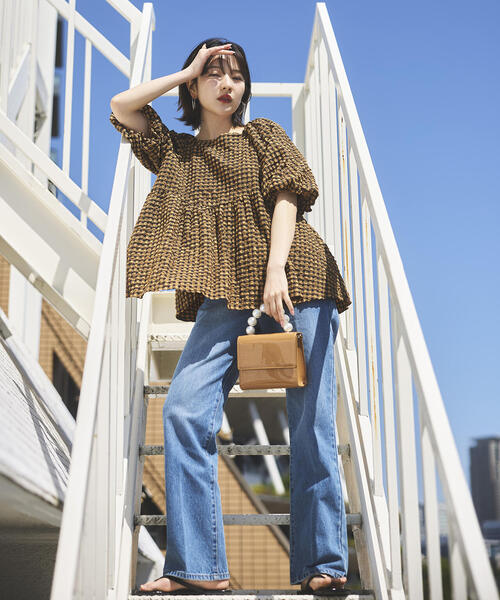 N.（N. Natural Beauty Basic）（エヌエヌナチュラルビューティーベーシック）の「◆パールハンドルミニショルダーバッグ（ショルダーバッグ・レディース・ベージュ/ブラック・ﾌﾘ-）」の22枚目の写真