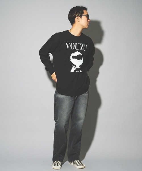 RePRODUCTION LABEL(リプロダクションレーベル)の「【ZOZO限定】【RePRODUCTION LABEL / リプロダクションレーベル】VOUZUプリントスウェット(スウェット・レディース・ホワイト/ブラック/杢グレー・M/L/XL)」の19枚目の写真