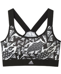 adidas（アディダス）の「adidas/アディダス スポーツブラ ロゴプリント 吸汗速乾（スポーツブラ）」