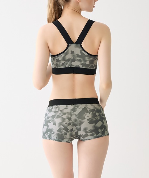 adidas（アディダス）の「adidas/アディダス スポーツブラ ロゴプリント 吸汗速乾（スポーツブラ・レディース・ブラック/ピンク系その他/ブラック系その他/ブラック系その他2/グレー/モスグリーン・LARGE/MEDIUM）」の14枚目の写真