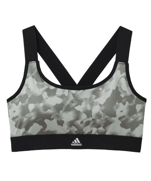 激安先着 セール】adidas/アディダス スポーツブラ ロゴプリント 吸汗速乾 ヨガ・ピラティス