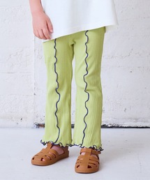 CALMIA | リブメローフレアーパンツ（90～150cm）(その他パンツ)