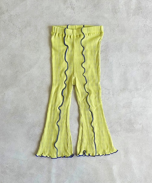 CALMIA（カルミア）の「リブメローフレアーパンツ（90～150cm）（その他パンツ・キッズ・イエロー/ラベンダー/グリーン・90/100/110/120/130/140/150）」の17枚目の写真