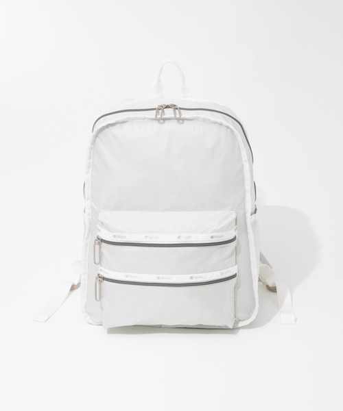 LeSportsac（レスポートサック）の「LeSportsac FUNCTIONAL BACKPACK レスポートサック  ファンクショナル バックパック（バックパック/リュック・レディース・ホワイト系/ブラック・FREE）」の8枚目の写真