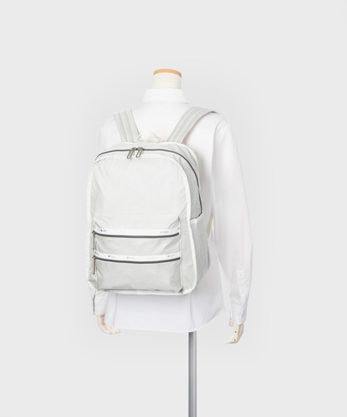 LeSportsac（レスポートサック）の「LeSportsac FUNCTIONAL BACKPACK レスポートサック  ファンクショナル バックパック（バックパック/リュック・レディース・ホワイト系/ブラック・FREE）」の14枚目の写真