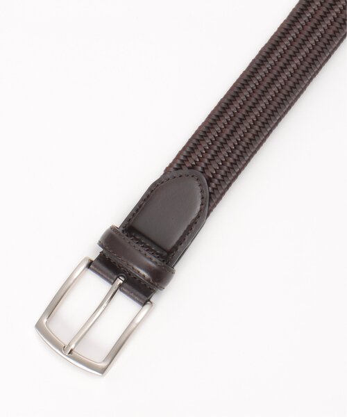 ikka（イッカ）の「レザーストレッチメッシュベルト（ベルト・メンズ・ブラック/ダークブラウン/ブラウン・FREE）」の13枚目の写真