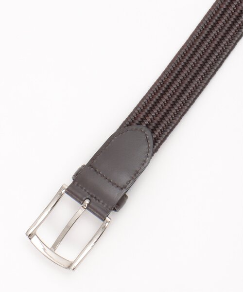 ikka（イッカ）の「レザーストレッチメッシュベルト（ベルト・メンズ・ブラック/ダークブラウン/ブラウン・FREE）」の14枚目の写真