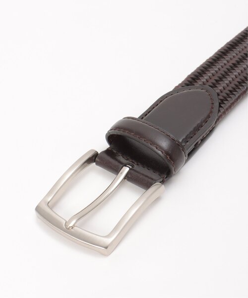 ikka（イッカ）の「レザーストレッチメッシュベルト（ベルト・メンズ・ブラック/ダークブラウン/ブラウン・FREE）」の16枚目の写真