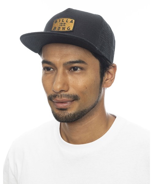 BILLABONG(ビラボン)の「BILLABONG メンズ CANVAS TRUCKER キャップ 【2024年春夏モデル】/ビラボンロゴキャップ(キャップ・メンズ・ブラック/グレー系その他/グレー・FREE)」の2枚目の写真