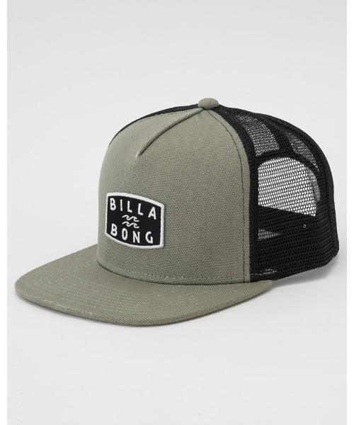 BILLABONG(ビラボン)の「BILLABONG メンズ CANVAS TRUCKER キャップ 【2024年春夏モデル】/ビラボンロゴキャップ(キャップ・メンズ・ブラック/グレー系その他/グレー・FREE)」の12枚目の写真