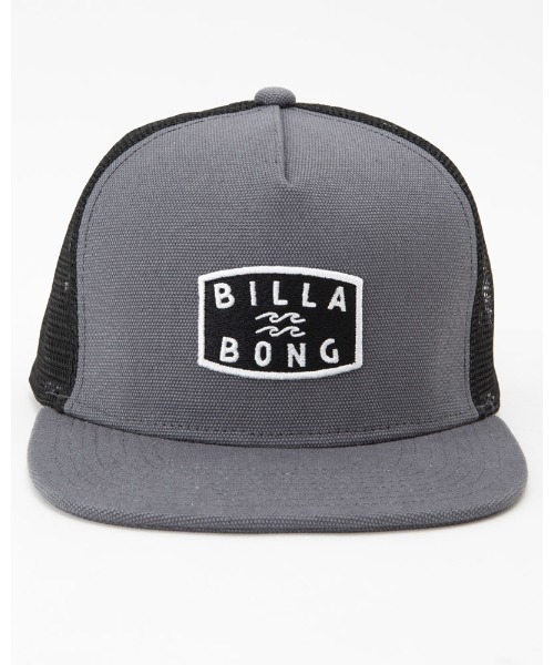 BILLABONG(ビラボン)の「BILLABONG メンズ CANVAS TRUCKER キャップ 【2024年春夏モデル】/ビラボンロゴキャップ(キャップ・メンズ・ブラック/グレー系その他/グレー・FREE)」の8枚目の写真
