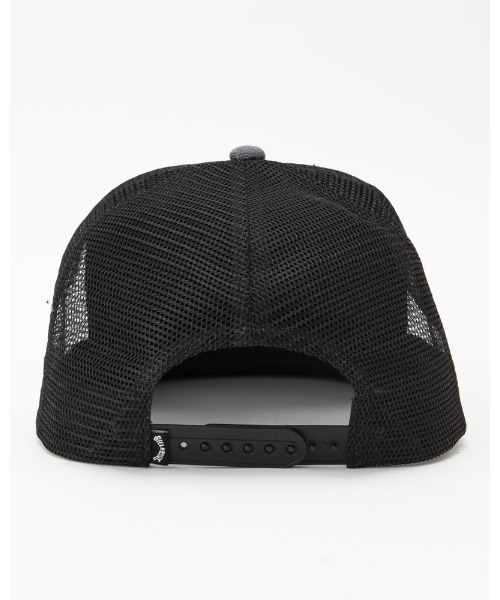 BILLABONG(ビラボン)の「BILLABONG メンズ CANVAS TRUCKER キャップ 【2024年春夏モデル】/ビラボンロゴキャップ(キャップ・メンズ・ブラック/グレー系その他/グレー・FREE)」の10枚目の写真