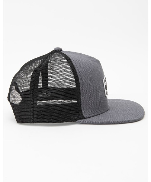 BILLABONG(ビラボン)の「BILLABONG メンズ CANVAS TRUCKER キャップ 【2024年春夏モデル】/ビラボンロゴキャップ(キャップ・メンズ・ブラック/グレー系その他/グレー・FREE)」の11枚目の写真