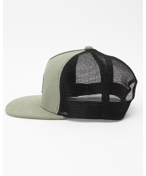 BILLABONG(ビラボン)の「BILLABONG メンズ CANVAS TRUCKER キャップ 【2024年春夏モデル】/ビラボンロゴキャップ(キャップ・メンズ・ブラック/グレー系その他/グレー・FREE)」の14枚目の写真
