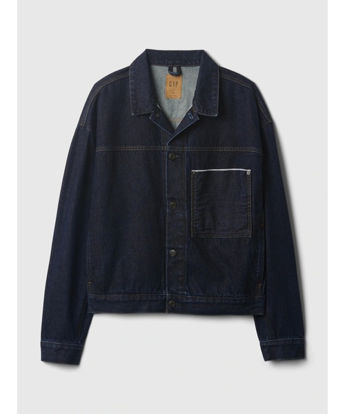 GAP（ギャップ）の「リラックス アイコンデニムジャケット（デニム
