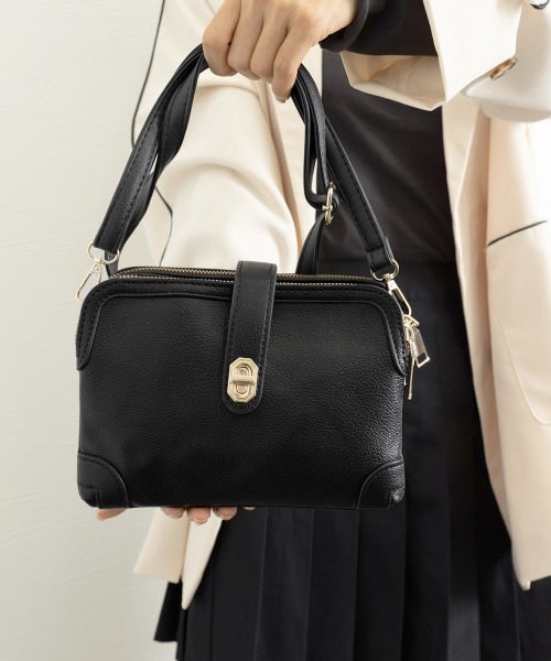 Miniministore(ミニミニストア)の「ショルダーバッグレディース 斜めがけ上品(ショルダーバッグ・レディース・ワインレッド/ミント/オフホワイト/ピンクベージュ/ブラック/ライトブルー/ネイビー/ピンク/キャメル/ライトグリーン・FREE)」の16枚目の写真