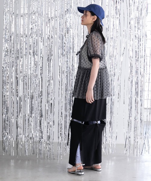 bohmal(ボマール)の「レースレギンス(レギンス/スパッツ・レディース・ブラック/ライム/ブルー・FREE)」の20枚目の写真