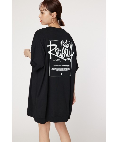 RODEO CROWNS WIDE BOWL（ロデオクラウンズワイドボウル）の「Sign Logo BY半袖ワンピース（ワンピース・レディース・ブラック/ミント/ホワイト/ブルー系その他/オフホワイト・FREE）」の19枚目の写真