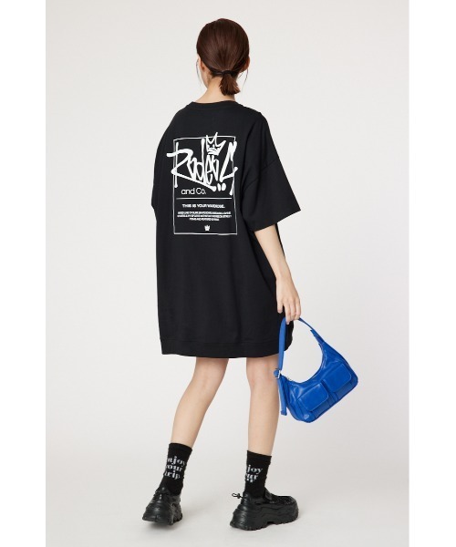 RODEO CROWNS WIDE BOWL（ロデオクラウンズワイドボウル）の「Sign Logo BY半袖ワンピース（ワンピース・レディース・ブラック/ミント/ホワイト/ブルー系その他/オフホワイト・FREE）」の21枚目の写真
