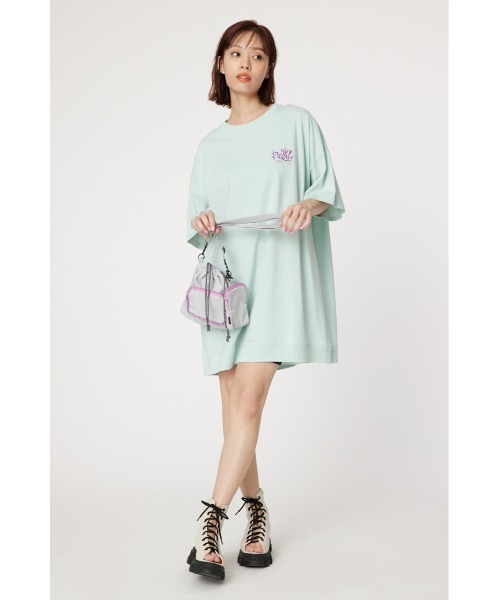 RODEO CROWNS WIDE BOWL（ロデオクラウンズワイドボウル）の「Sign Logo BY半袖ワンピース（ワンピース・レディース・ブラック/ミント/ホワイト/ブルー系その他/オフホワイト・FREE）」の10枚目の写真