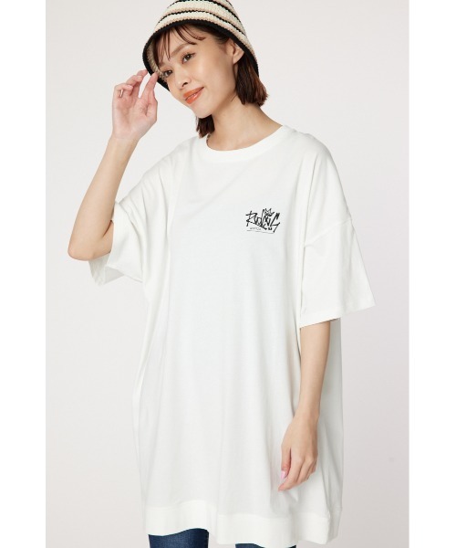 RODEO CROWNS WIDE BOWL（ロデオクラウンズワイドボウル）の「Sign Logo BY半袖ワンピース（ワンピース・レディース・ブラック/ミント/ホワイト/ブルー系その他/オフホワイト・FREE）」の14枚目の写真