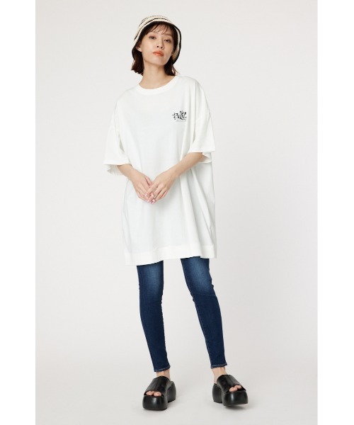 RODEO CROWNS WIDE BOWL（ロデオクラウンズワイドボウル）の「Sign Logo BY半袖ワンピース（ワンピース・レディース・ブラック/ミント/ホワイト/ブルー系その他/オフホワイト・FREE）」の15枚目の写真