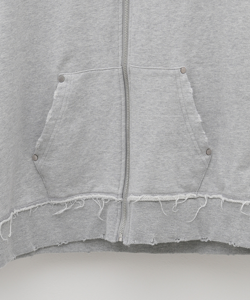 AFB / エーエフビー】DISTRESSED ZIP HOODIE（パーカー）｜AFB