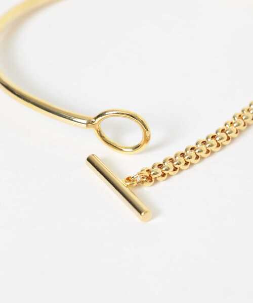 SMELLY（スメリー）の「チェーンコンビメタルバングル（バングル/リストバンド・レディース・ゴールド・-）」の5枚目の写真