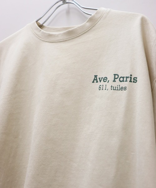 attiree（アティレー）の「ショート丈プリントTシャツ（Tシャツ/カットソー・レディース・ベージュ/グレー/ホワイト・FREE）」の13枚目の写真