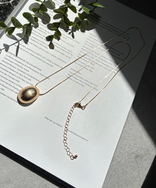 DouDou（ドゥドゥ）の「メタルモチーフネックレス（ネックレス・レディース・ゴールド/シルバー・FREE）」の9枚目の写真