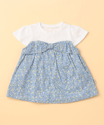 COMME CA ISM（コムサイズム）の「フラワープリント レイヤード Ｔシャツ(ベビーサイズ)（その他ベビー用品・キッズ）」