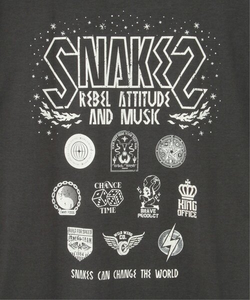 VENCEEXCHANGE（ヴァンスエクスチェンジ）の「ビッグシルエットプリントノースリーブ（Tシャツ/カットソー・メンズ・ダークグレー/ブラック/チェック/ストライプ/チャコール/その他1・M/L）」の13枚目の写真