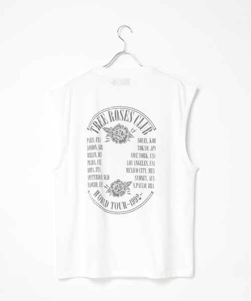 VENCEEXCHANGE（ヴァンスエクスチェンジ）の「ビッグシルエットプリントノースリーブ（Tシャツ/カットソー・メンズ・ダークグレー/ブラック/チェック/ストライプ/チャコール/その他1・M/L）」の18枚目の写真