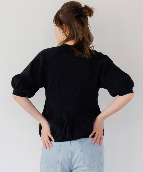 【セール】ニットフレアプルオーバー（Tシャツ/カットソー）｜Dita Muaj.（ディータムアージュ）