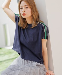 LAKOLE | 袖ラインTEE / 115151(Tシャツ/カットソー)