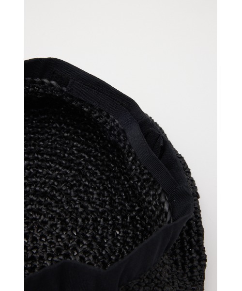 SLY（スライ）の「HANDMADE BERET ハンドメイド ベレー（ハンチング/ベレー帽・レディース・ブラック・FREE）」の8枚目の写真