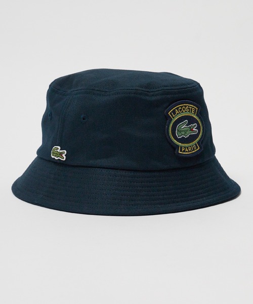 完売前に！ Lacoste バケットハット 送料込 楽天市場】ラコステ LACOSTE ハット RK3981J ベーシック