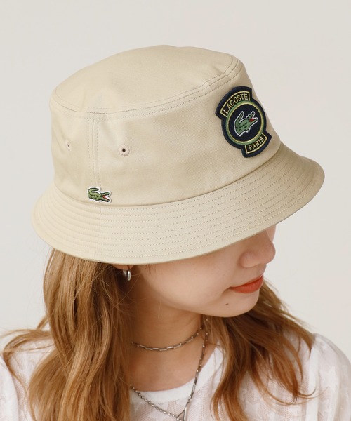 LACOSTE（ラコステ）の「LACOSTE/ラコステ バケットハット（ハット・メンズ・ブラック/ネイビー/ベージュ/ホワイト・58）」の18枚目の写真