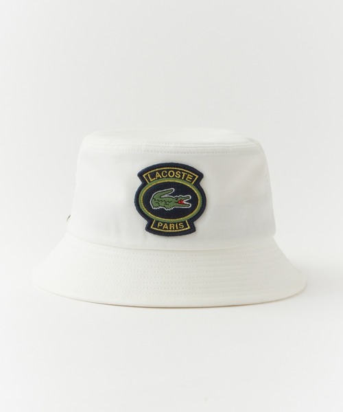 LACOSTE（ラコステ）の「LACOSTE/ラコステ バケットハット（ハット・メンズ・ブラック/ネイビー/ベージュ/ホワイト・58）」の9枚目の写真