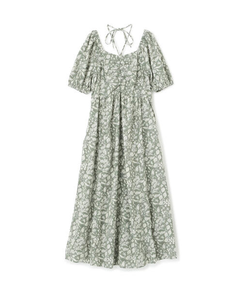 N.（N. Natural Beauty Basic）（エヌエヌナチュラルビューティーベーシック）の「◆ホルターネックプリントワンピース《S Size Line》（ワンピース・レディース・ブラウン系その他/ブラック系その他/グリーン系その他・SMALL/MEDIUM）」の18枚目の写真