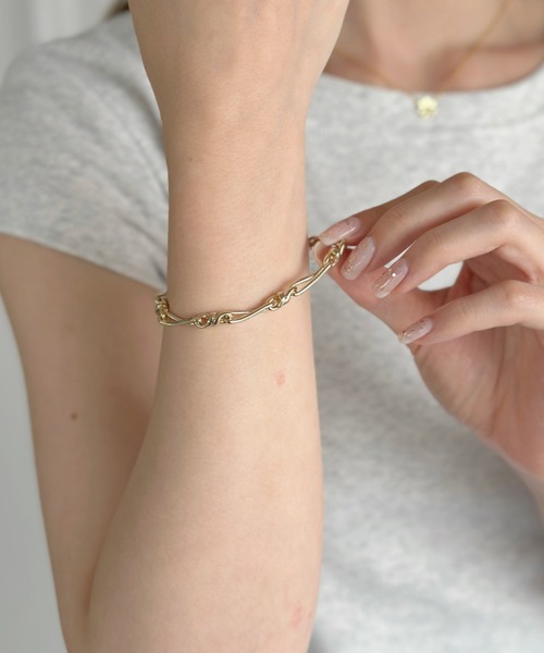 【AEKKI】Twisted Python Chain Bracelet〜ブレスレット★韓国発 ランダムチェーンブレスレット-random chain bracelet