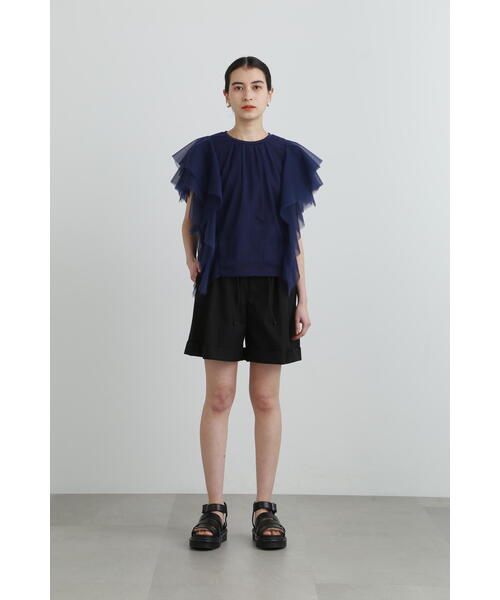 JILL STUART(ジルスチュアート)の「ウォーターリぺレントショートパンツ(その他パンツ・レディース・ベージュ/ブラック・4/2)」の17枚目の写真